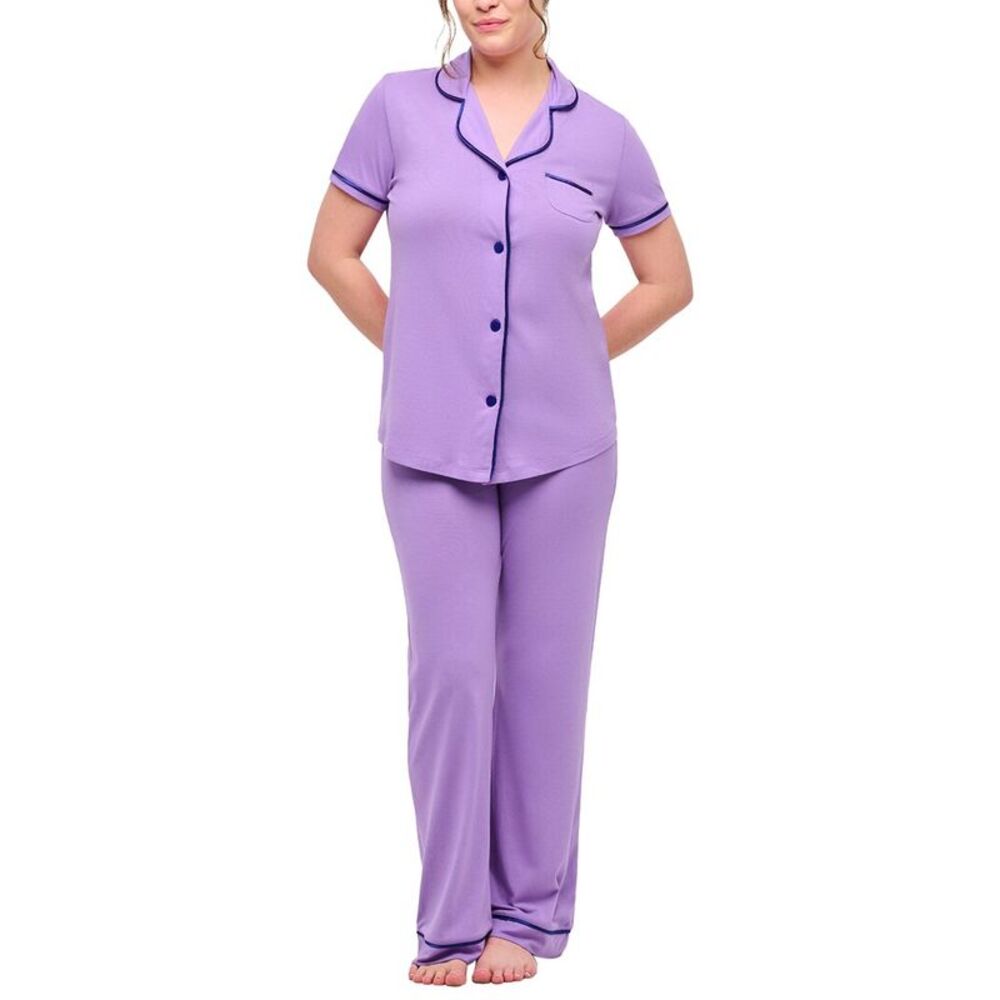 Cosabella Womens  Bella Short Sleeve Top Pant Set